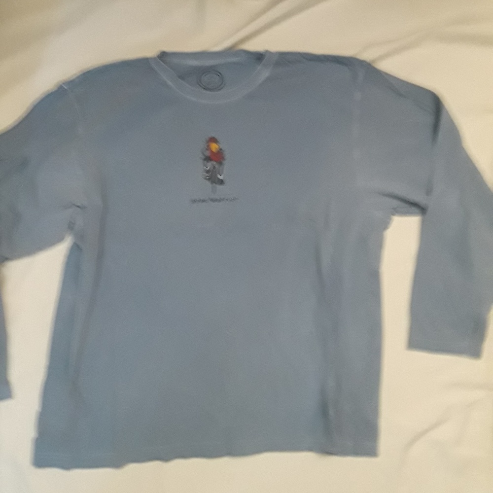 EUC- Men's 'Life is Good' Road Warrior l/s Tshirt